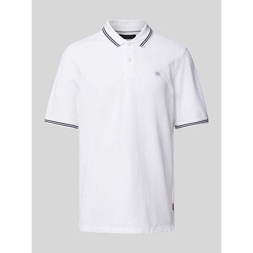 Koszulka polo z obszyciem w kontrastowym kolorze ze sklepu Peek&Cloppenburg  w kategorii T-shirty męskie - zdjęcie 170396709