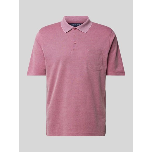 Koszulka polo o kroju regular fit z kieszenią na piersi ze sklepu Peek&Cloppenburg  w kategorii T-shirty męskie - zdjęcie 170396779