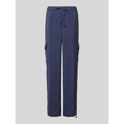 Spodnie cargo o kroju regular fit z przeszytym kantem model ‘TARAANEHAA’ ze sklepu Peek&Cloppenburg  w kategorii Spodnie damskie - zdjęcie 170397008