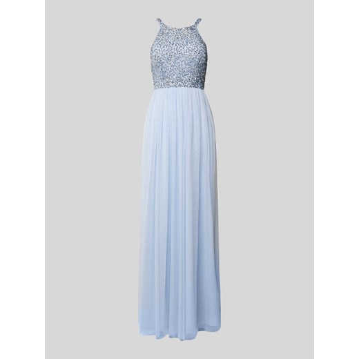Sukienka wieczorowa z obszyciem cekinami ze sklepu Peek&Cloppenburg  w kategorii Sukienki - zdjęcie 170397038