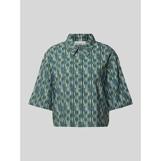 Bluzka z nadrukiem na całej powierzchni ze sklepu Peek&Cloppenburg  w kategorii Koszule damskie - zdjęcie 170397158