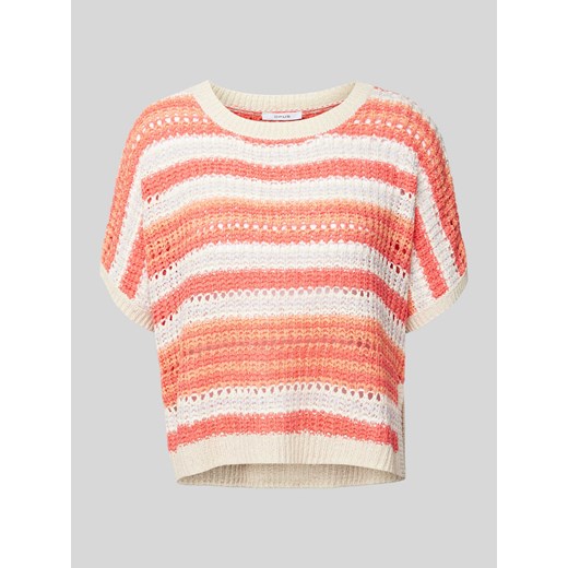 Sweter z dzianiny z rękawem o dł. 1/2 model ‘Punissa’ ze sklepu Peek&Cloppenburg  w kategorii Bluzki damskie - zdjęcie 170397368