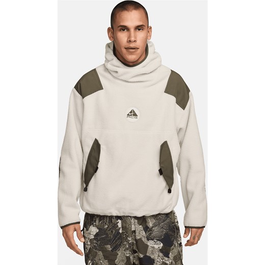Męska dzianinowa bluza w stylu retro z kominiarką Nike ACG - Szary Nike XL Nike poland