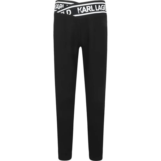 Karl Lagerfeld Kids Legginsy | Slim Fit ze sklepu Gomez Fashion Store w kategorii Spodnie dziewczęce - zdjęcie 170399138
