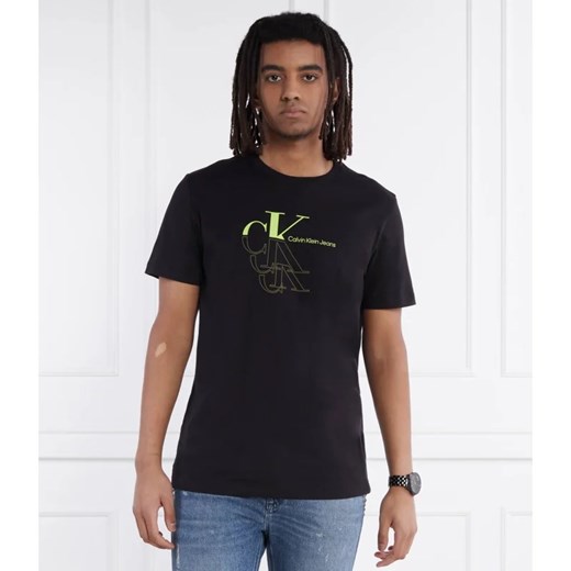 CALVIN KLEIN JEANS T-shirt MONOGRAM ECHO GRAPHIC ze sklepu Gomez Fashion Store w kategorii T-shirty męskie - zdjęcie 170399155