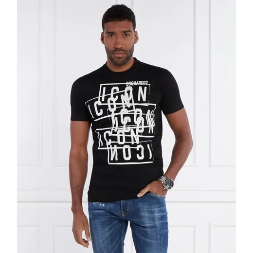 Dsquared2 T-shirt | Regular Fit ze sklepu Gomez Fashion Store w kategorii T-shirty męskie - zdjęcie 170399187