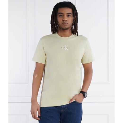 CALVIN KLEIN JEANS T-shirt | Regular Fit ze sklepu Gomez Fashion Store w kategorii T-shirty męskie - zdjęcie 170399188