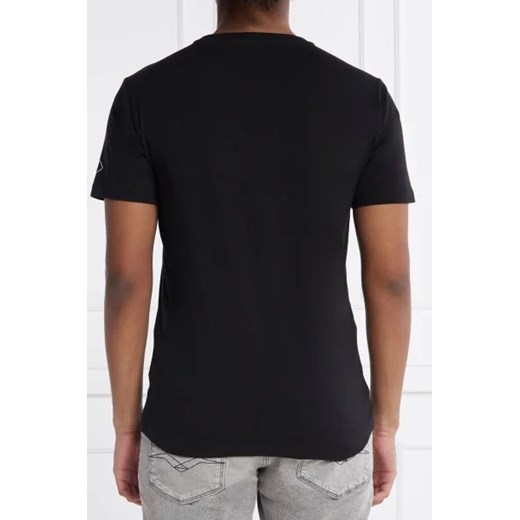T-shirt męski Replay czarny z krótkim rękawem