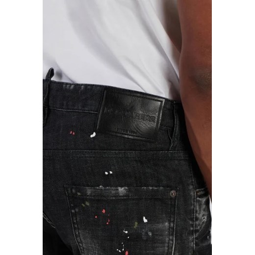 Szare jeansy męskie Dsquared2