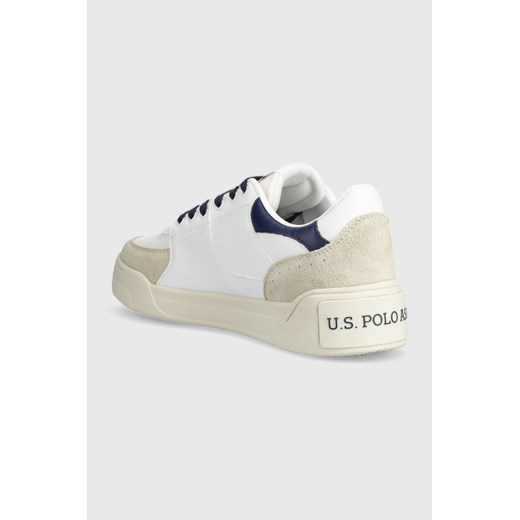 Buty sportowe męskie U.S Polo Assn. białe wiązane 