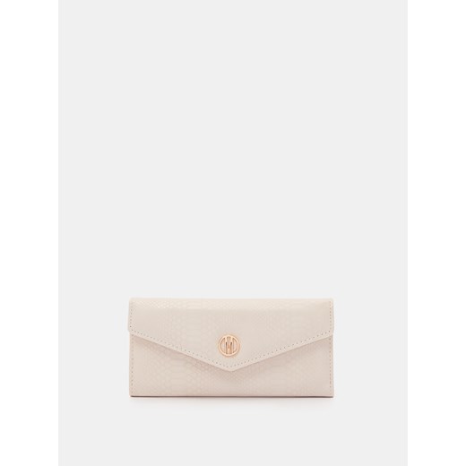 Mohito - Duży portfel - beżowy ze sklepu Mohito w kategorii Portfele damskie - zdjęcie 170403656
