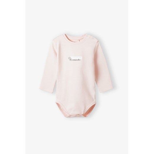 Bawełniane body niemowlęce z napisem - Kochana wnuczka ze sklepu 5.10.15 w kategorii Body niemowlęce - zdjęcie 170405139