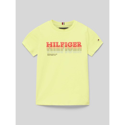 T-shirt chłopięce Tommy Hilfiger z krótkim rękawem wiosenny 