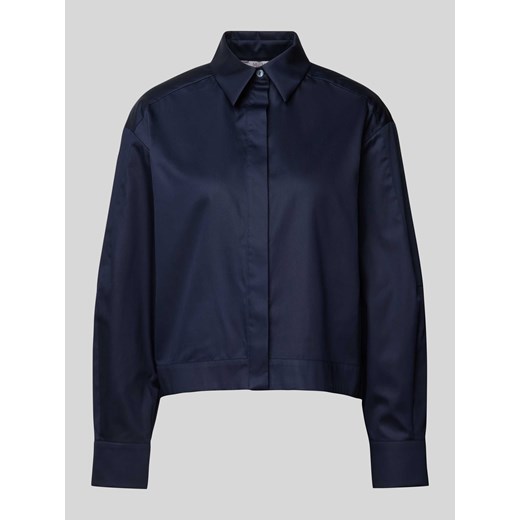 Bluzka w jednolitym kolorze model ‘DANDY’ ze sklepu Peek&Cloppenburg  w kategorii Koszule damskie - zdjęcie 170406685