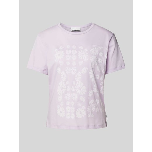 T-shirt z kwiatowym wzorem model ‘MAARLA FLOWER POWAA’ ze sklepu Peek&Cloppenburg  w kategorii Bluzki damskie - zdjęcie 170406697