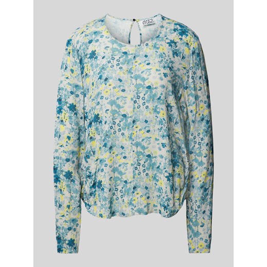 Bluzka z wiskozy ze wzorem na całej powierzchni ze sklepu Peek&Cloppenburg  w kategorii Bluzki damskie - zdjęcie 170406736