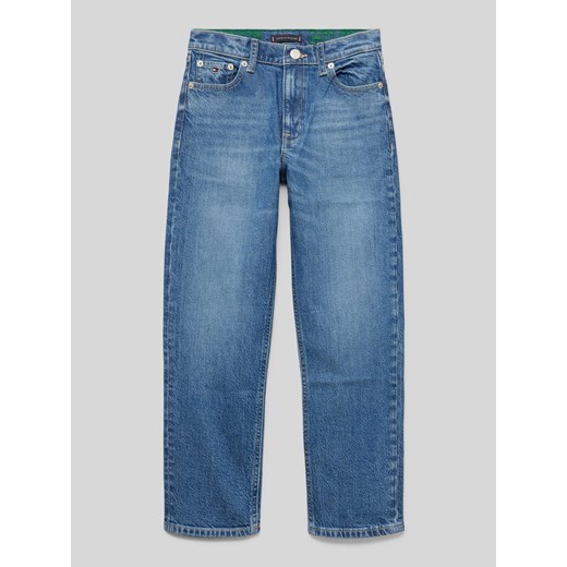 Jeansy o kroju regular fit z 5 kieszeniami model ‘SKATER’ ze sklepu Peek&Cloppenburg  w kategorii Spodnie chłopięce - zdjęcie 170406797
