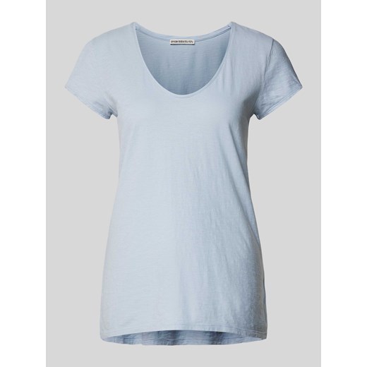 T-shirt z dekoltem w serek model ‘AVIVI’ ze sklepu Peek&Cloppenburg  w kategorii Bluzki damskie - zdjęcie 170406807