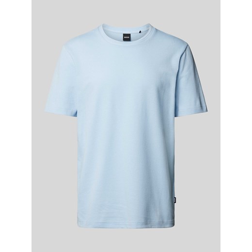 T-shirt w jednolitym kolorze model ‘TIBURT’ ze sklepu Peek&Cloppenburg  w kategorii T-shirty męskie - zdjęcie 170406858