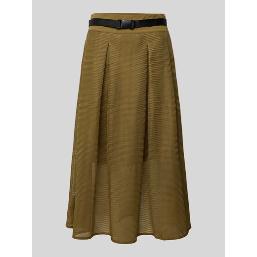 Spódnica midi z ozdobnymi szwami model ‘SARAH’ ze sklepu Peek&Cloppenburg  w kategorii Spódnice - zdjęcie 170406998