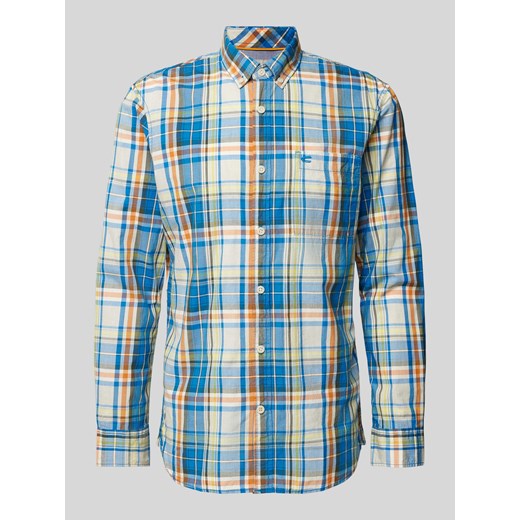 Koszula casualowa o kroju regular fit ze wzorem w kratę ze sklepu Peek&Cloppenburg  w kategorii Koszule męskie - zdjęcie 170407088