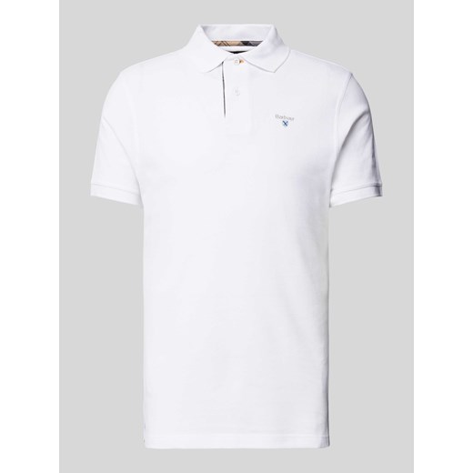 Koszulka polo z krótką listwą guzikową ze sklepu Peek&Cloppenburg  w kategorii T-shirty męskie - zdjęcie 170407139