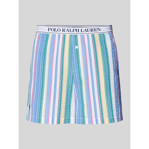 Szorty ze wzorem w paski ze sklepu Peek&Cloppenburg  w kategorii Piżamy damskie - zdjęcie 170407198
