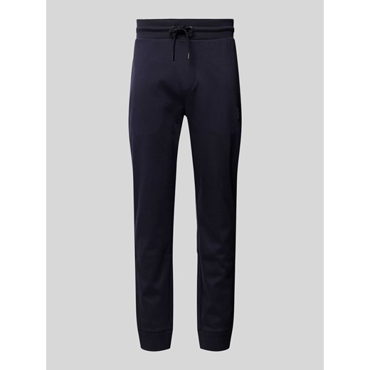 Spodnie dresowe z elastycznym pasem model ‘Lamont’ ze sklepu Peek&Cloppenburg  w kategorii Spodnie męskie - zdjęcie 170407269
