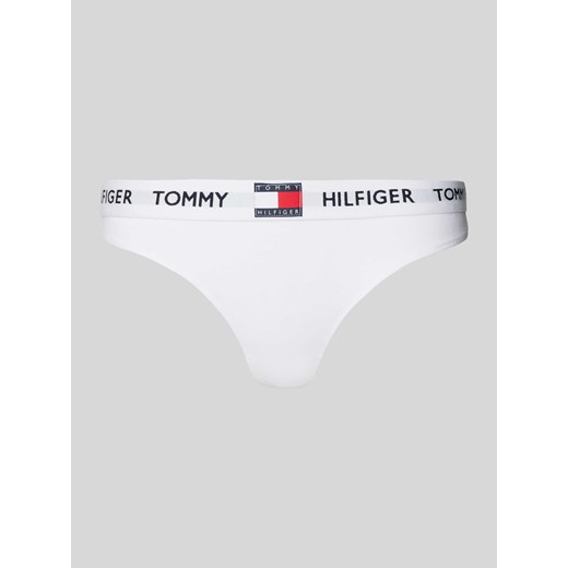 Stringi z paskiem z logo model ‘THONG’ Tommy Hilfiger S Peek&Cloppenburg 