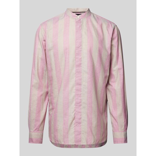 Koszula casualowa o kroju regular fit ze stójką model ‘BOLD’ ze sklepu Peek&Cloppenburg  w kategorii Koszule męskie - zdjęcie 170407525