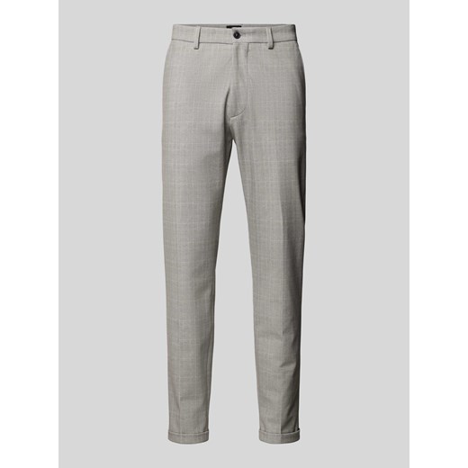 Spodnie do garnituru z lamowanymi kieszeniami z tyłu model ‘Cibodo' ze sklepu Peek&Cloppenburg  w kategorii Spodnie męskie - zdjęcie 170407729