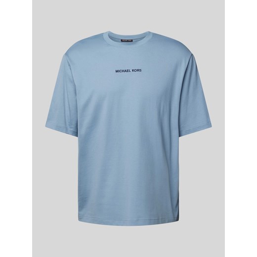 T-shirt z wyhaftowanym logo model ‘VICTORY’ ze sklepu Peek&Cloppenburg  w kategorii T-shirty męskie - zdjęcie 170407927