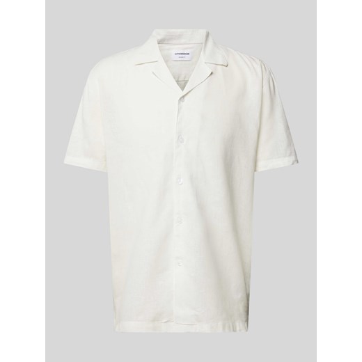 Koszula casualowa z kołnierzem z połami ze sklepu Peek&Cloppenburg  w kategorii Koszule męskie - zdjęcie 170407995