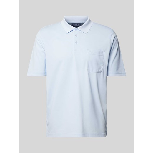 Koszulka polo o kroju regular fit z kieszenią na piersi ze sklepu Peek&Cloppenburg  w kategorii T-shirty męskie - zdjęcie 170408179