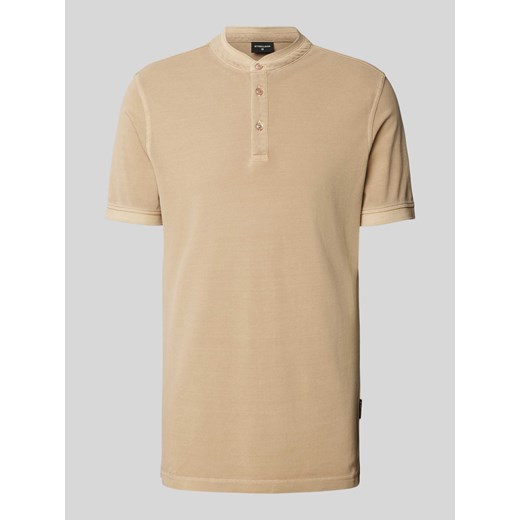 Koszulka polo o kroju regular fit ze stójką model ‘Phillip’ ze sklepu Peek&Cloppenburg  w kategorii T-shirty męskie - zdjęcie 170408315