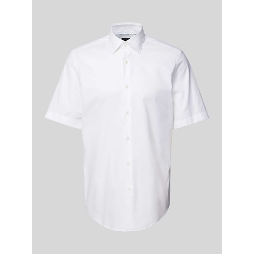 Koszula biznesowa o kroju regular fit z fakturowanym wzorem model ‘Joe’ ze sklepu Peek&Cloppenburg  w kategorii Koszule męskie - zdjęcie 170408336