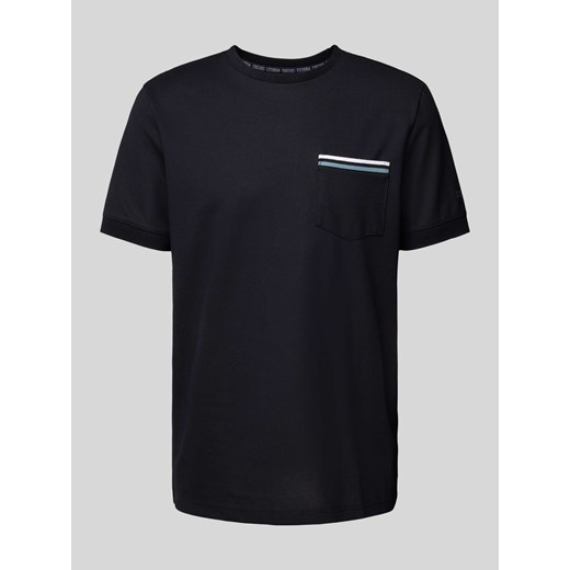 T-shirt z nakładaną brustaszą ze sklepu Peek&Cloppenburg  w kategorii T-shirty męskie - zdjęcie 170408458