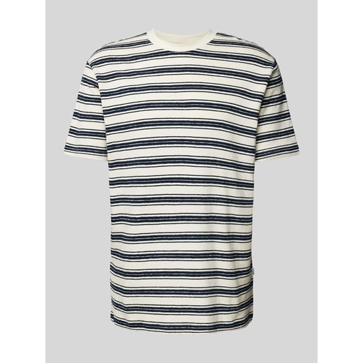 T-shirt w paski ze sklepu Peek&Cloppenburg  w kategorii T-shirty męskie - zdjęcie 170408465
