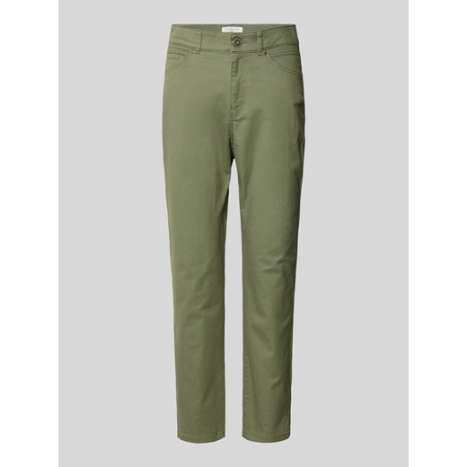 Spodnie o kroju slim fit z 5 kieszeniami ze sklepu Peek&Cloppenburg  w kategorii Spodnie damskie - zdjęcie 170408538
