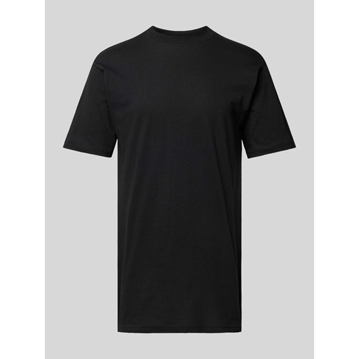 T-shirt w jednolitym kolorze model ‘Harro’ ze sklepu Peek&Cloppenburg  w kategorii T-shirty męskie - zdjęcie 170408757