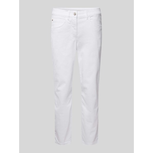 Spodnie z 5 kieszeniami model ‘Soline’ ze sklepu Peek&Cloppenburg  w kategorii Spodnie damskie - zdjęcie 170409169