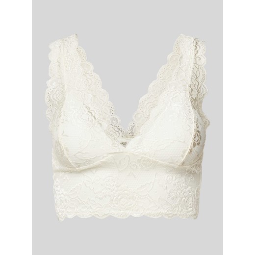 Biustonosz typu bralette z obszyciem z koronki model ‘CHLOE’ ze sklepu Peek&Cloppenburg  w kategorii Biustonosze - zdjęcie 170409279