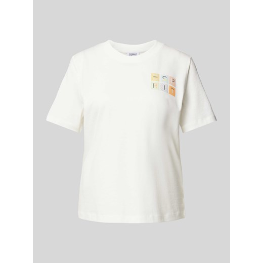 T-shirt z okrągłym dekoltem Esprit L Peek&Cloppenburg 