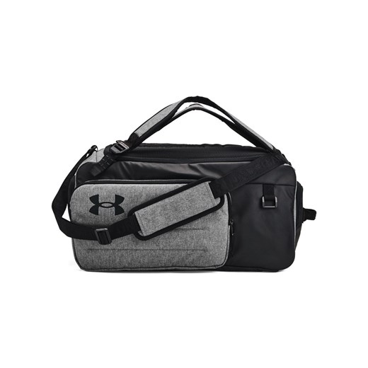 Torba treningowa uniseks Under Armour UA Contain Duo MD BP Duffle - czarna ze sklepu Sportstylestory.com w kategorii Torby sportowe - zdjęcie 170411266