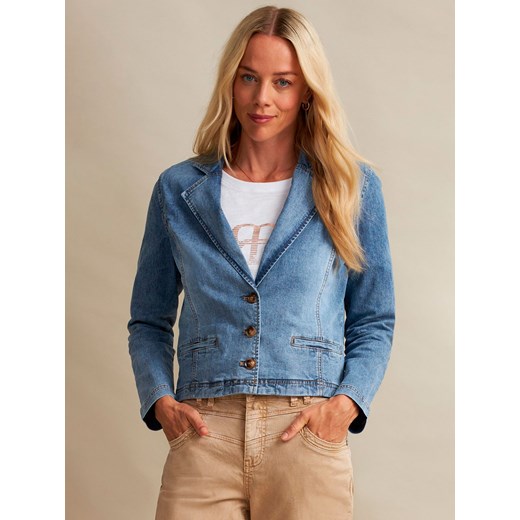 Krótka jeansowa kurtka damska Red Button ze sklepu Eye For Fashion w kategorii Kurtki damskie - zdjęcie 170411467