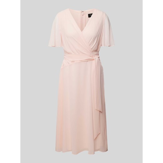 Sukienka midi w kopertowym stylu model ‘ABEL’ ze sklepu Peek&Cloppenburg  w kategorii Sukienki - zdjęcie 170413306