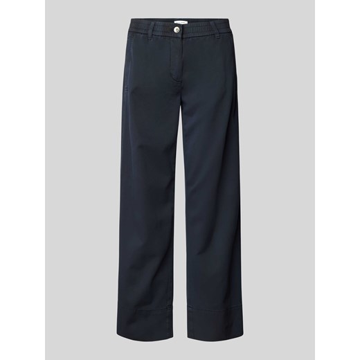 Spodnie o luźnym kroju z zapięciem na guzik model ‘Mirela’ ze sklepu Peek&Cloppenburg  w kategorii Spodnie damskie - zdjęcie 170413315