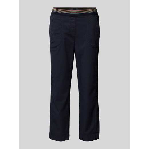 Spodnie z elastycznym pasem ze sklepu Peek&Cloppenburg  w kategorii Spodnie damskie - zdjęcie 170413336