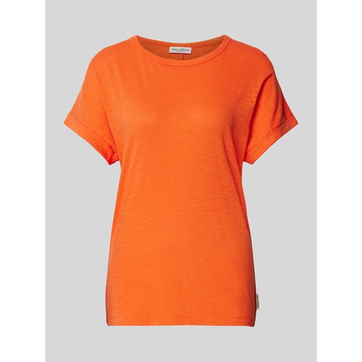 T-shirt w jednolitym kolorze ze sklepu Peek&Cloppenburg  w kategorii Bluzki damskie - zdjęcie 170413337