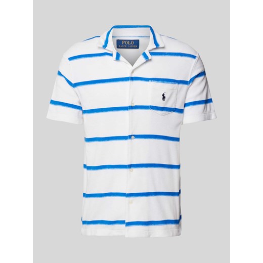 Koszulka polo o kroju regular fit ze wzorem w paski ze sklepu Peek&Cloppenburg  w kategorii Koszule męskie - zdjęcie 170413368